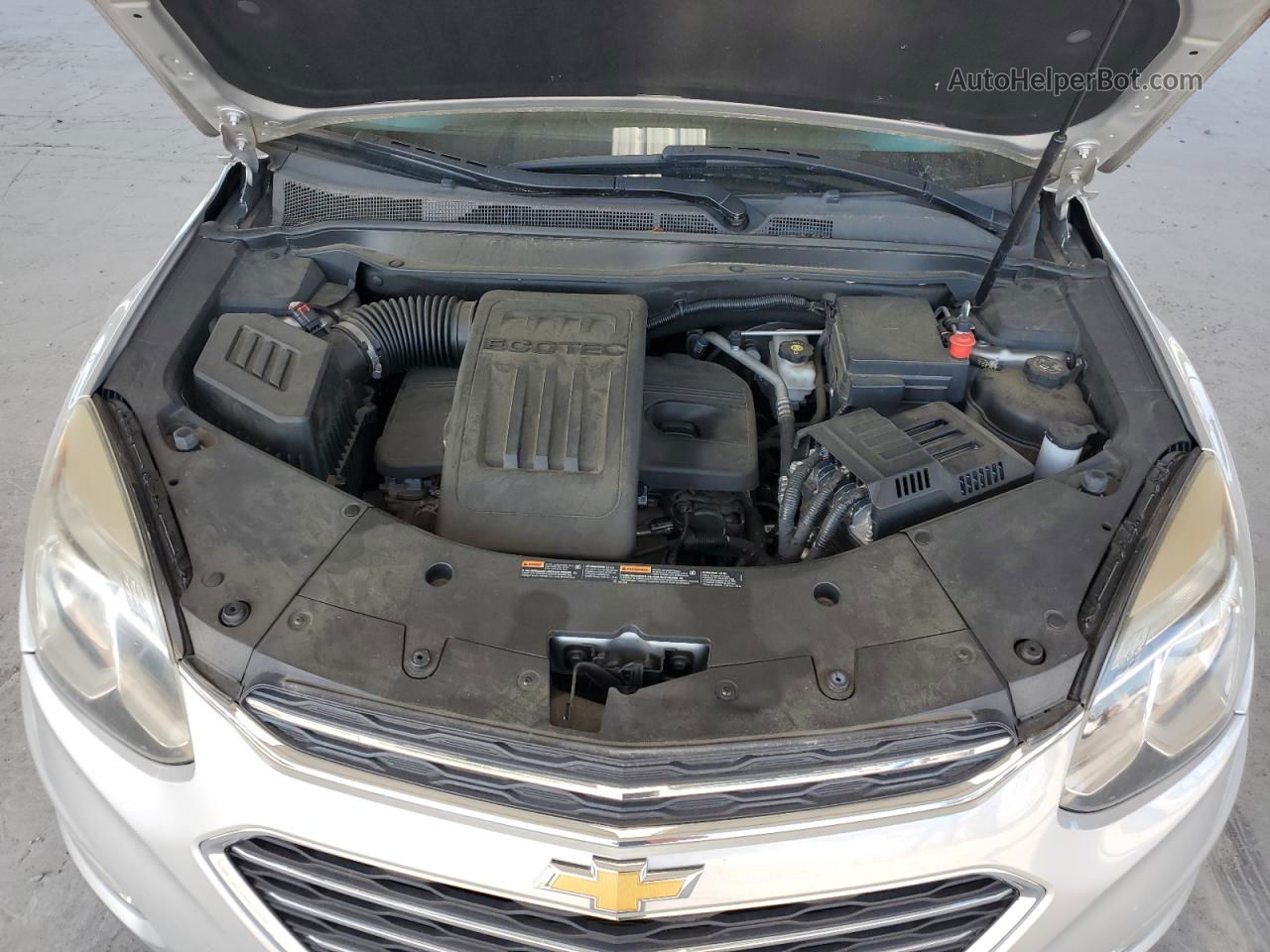 2016 Chevrolet Equinox Lt Серебряный vin: 2GNALCEK8G1113529