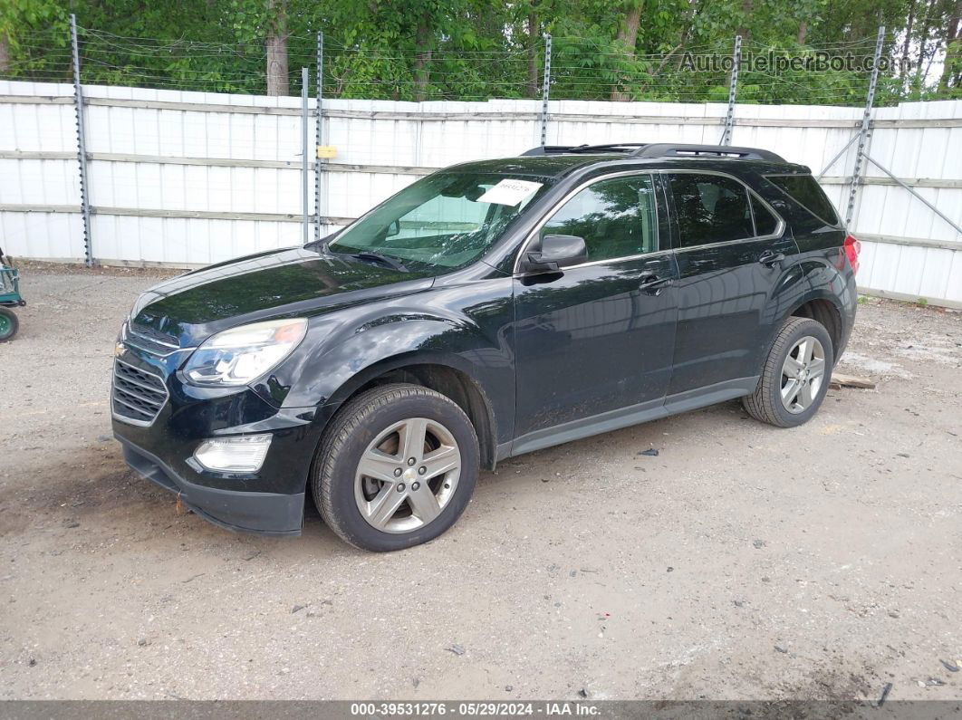 2016 Chevrolet Equinox Lt Black vin: 2GNALCEK8G1119718