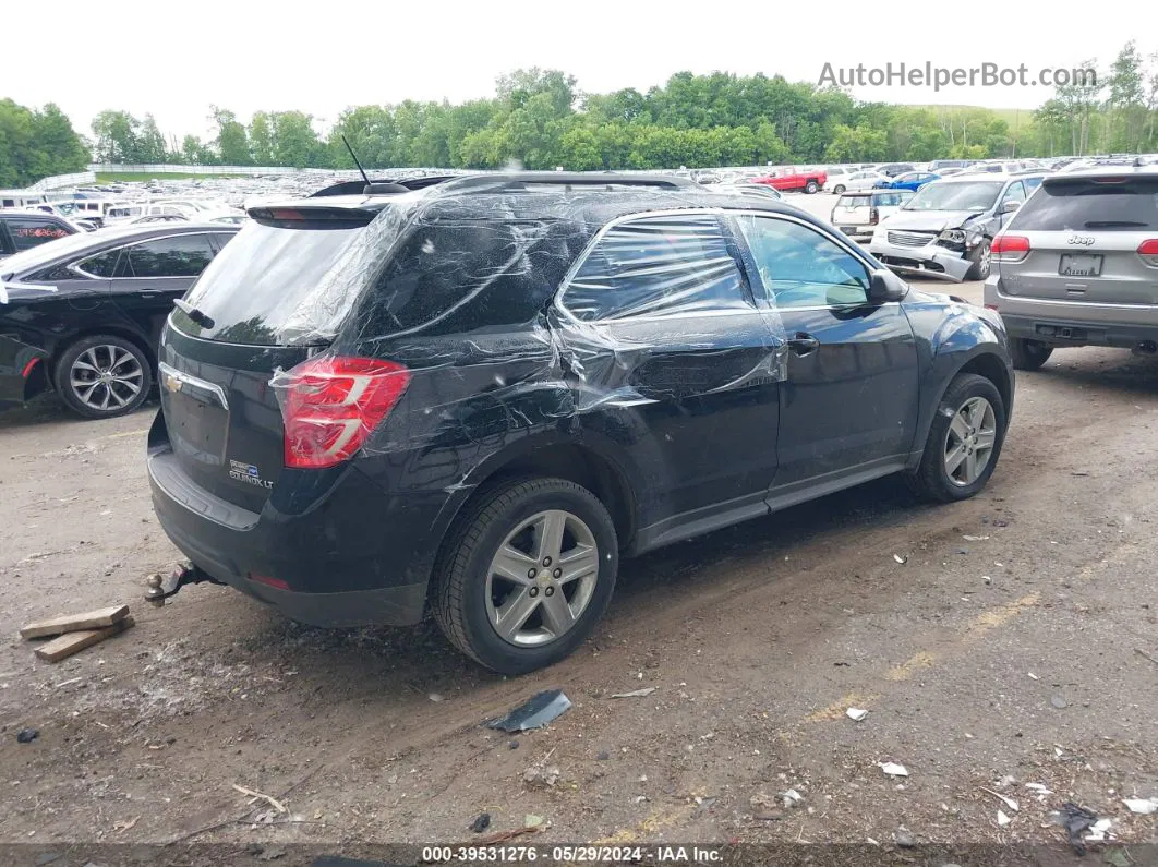 2016 Chevrolet Equinox Lt Black vin: 2GNALCEK8G1119718