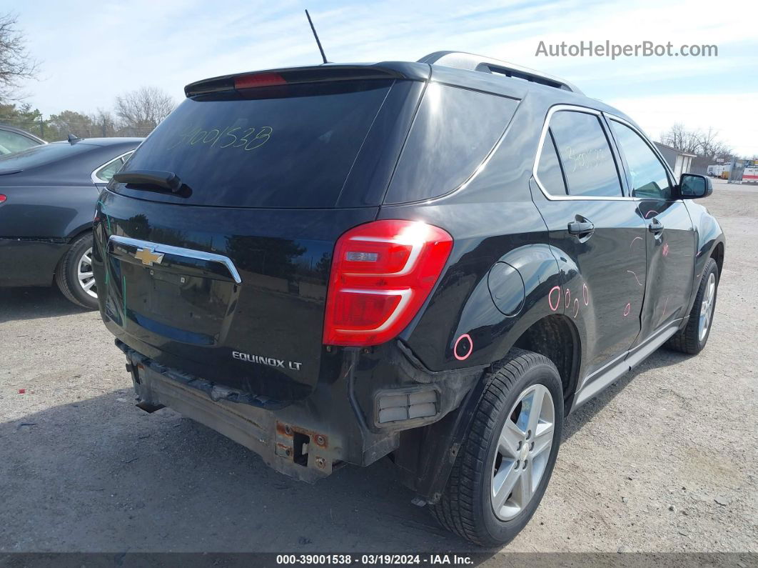 2016 Chevrolet Equinox Lt Black vin: 2GNALCEK8G1120786