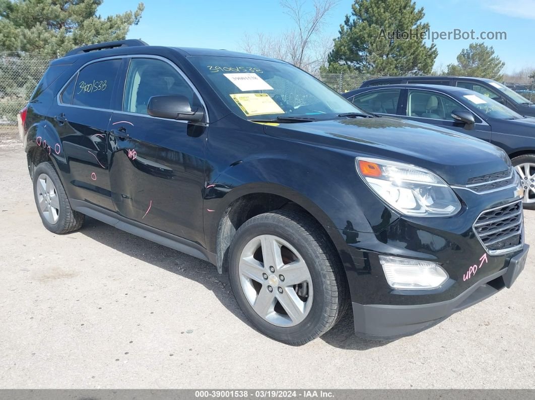 2016 Chevrolet Equinox Lt Черный vin: 2GNALCEK8G1120786