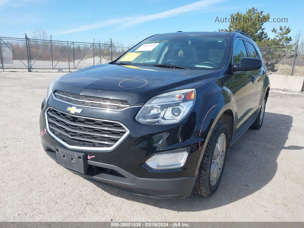 2016 Chevrolet Equinox Lt Черный vin: 2GNALCEK8G1120786