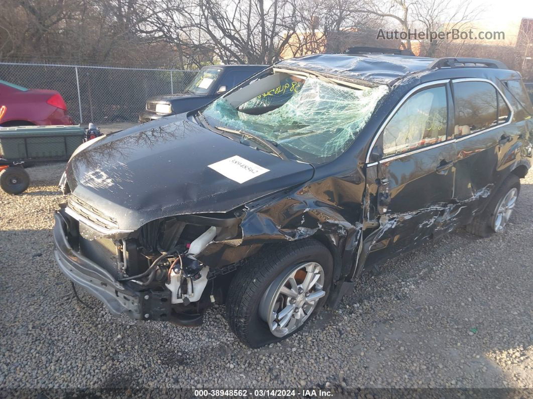 2016 Chevrolet Equinox Lt Черный vin: 2GNALCEK8G1133635