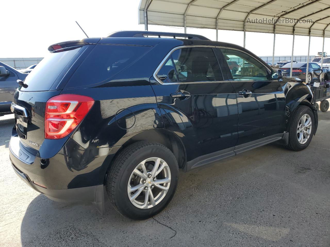 2016 Chevrolet Equinox Lt Black vin: 2GNALCEK8G1168630