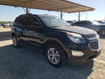 2016 Chevrolet Equinox Lt Black vin: 2GNALCEK8G6146002