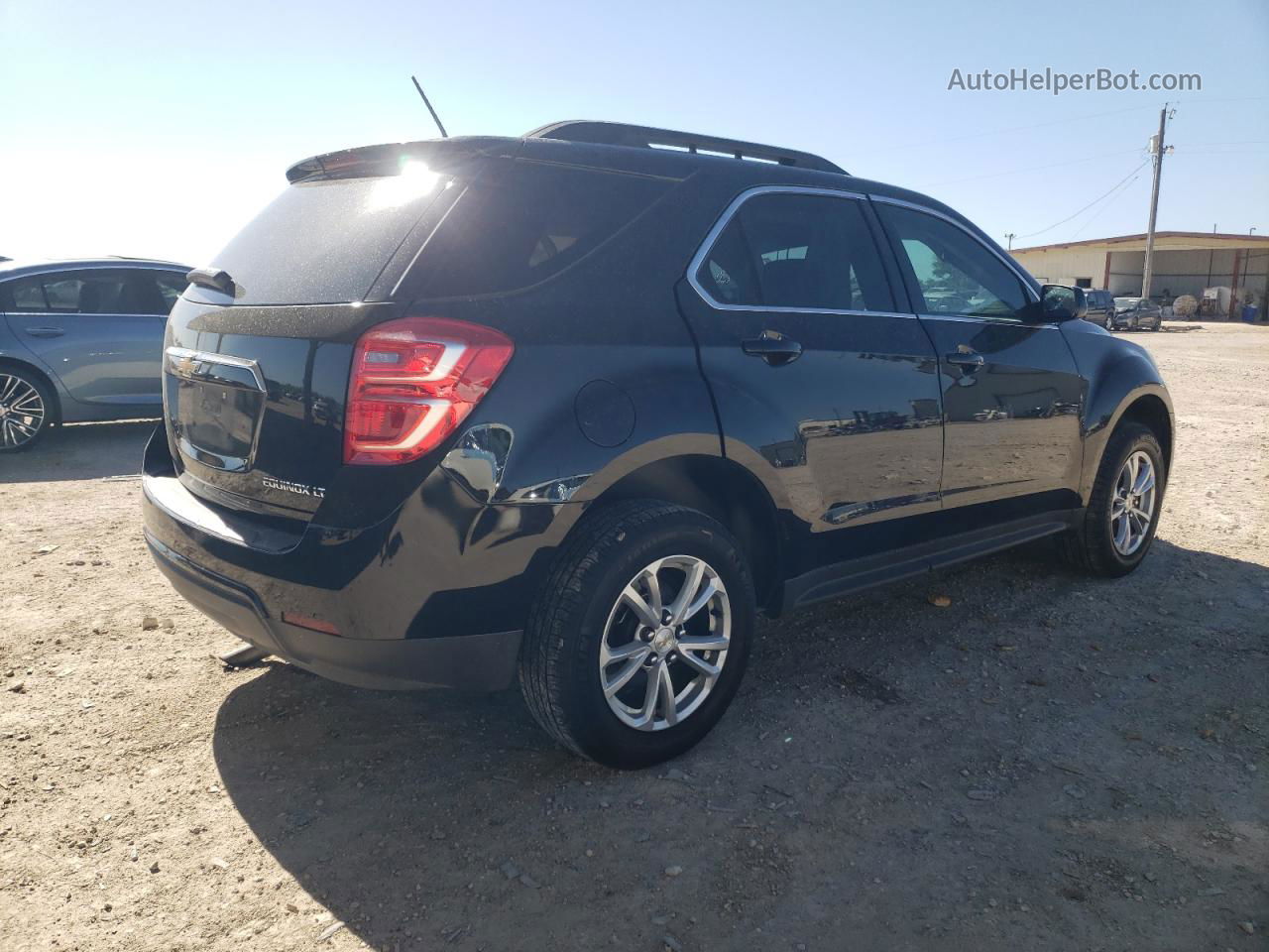 2016 Chevrolet Equinox Lt Black vin: 2GNALCEK8G6146002