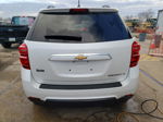 2016 Chevrolet Equinox Lt White vin: 2GNALCEK8G6174611