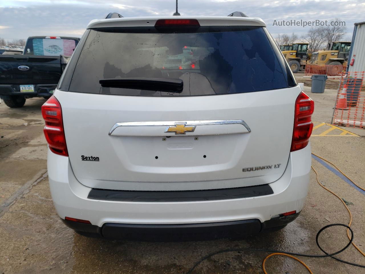 2016 Chevrolet Equinox Lt Белый vin: 2GNALCEK8G6174611