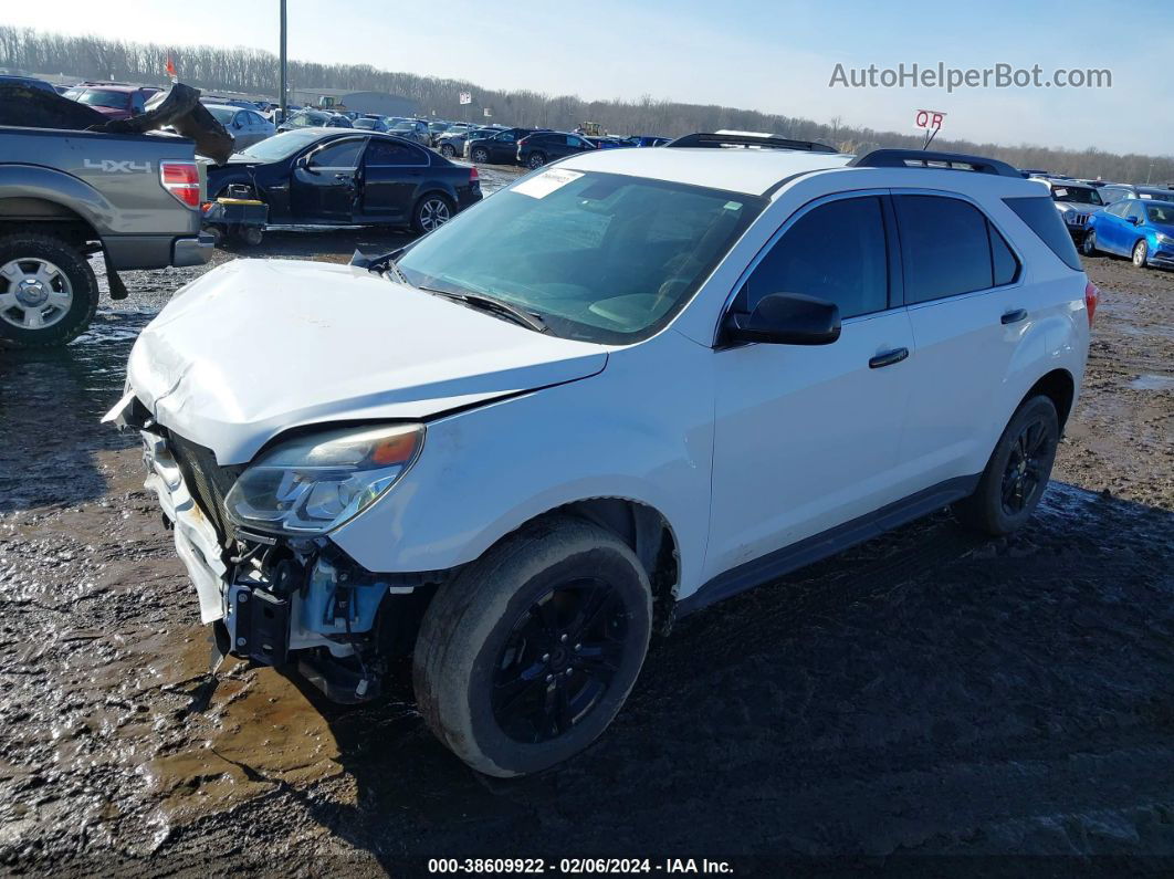 2016 Chevrolet Equinox Lt Белый vin: 2GNALCEK8G6220129