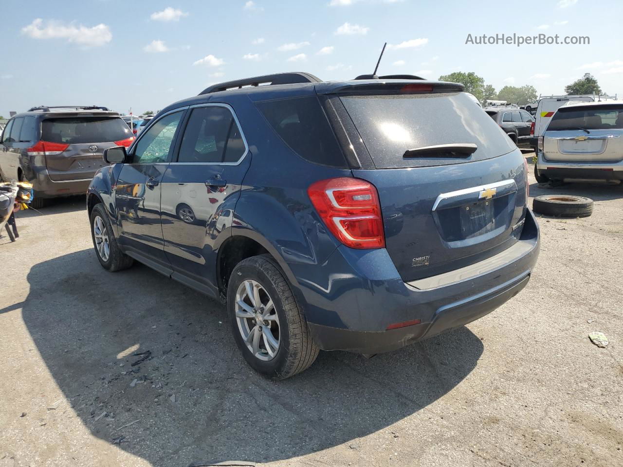 2016 Chevrolet Equinox Lt Blue vin: 2GNALCEK8G6321705