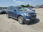 2016 Chevrolet Equinox Lt Blue vin: 2GNALCEK8G6321705