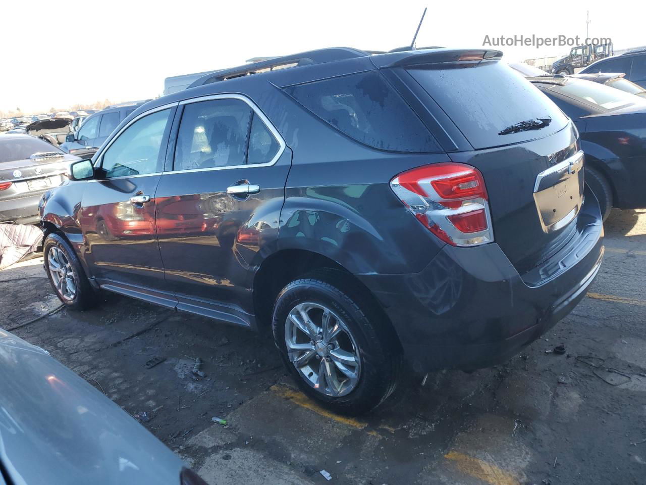 2016 Chevrolet Equinox Lt Charcoal vin: 2GNALCEK8G6327715