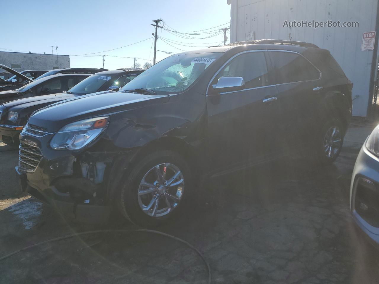 2016 Chevrolet Equinox Lt Charcoal vin: 2GNALCEK8G6327715