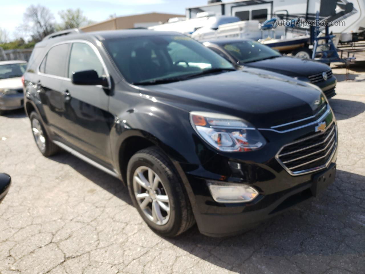 2017 Chevrolet Equinox Lt Black vin: 2GNALCEK8H1551792