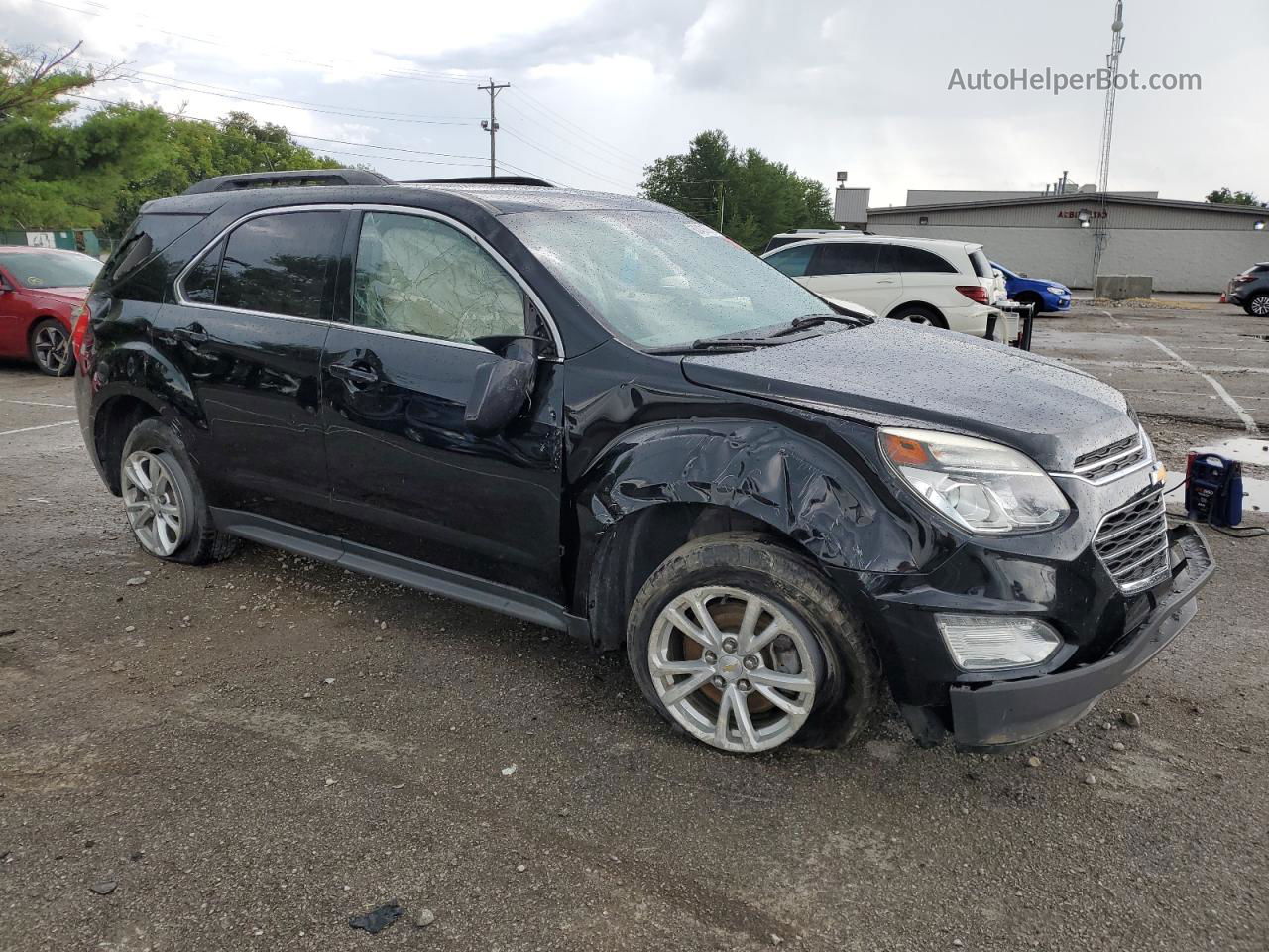 2017 Chevrolet Equinox Lt Черный vin: 2GNALCEK8H1565966