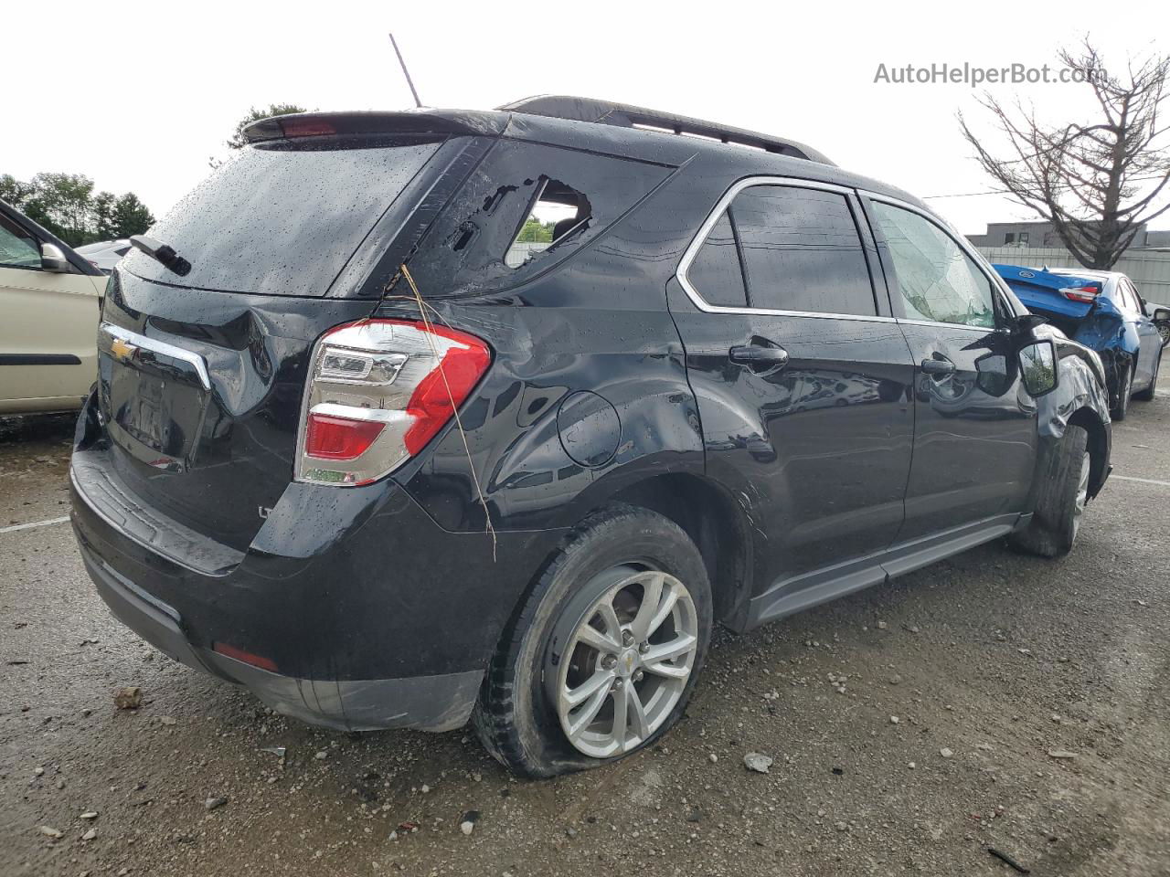 2017 Chevrolet Equinox Lt Black vin: 2GNALCEK8H1565966