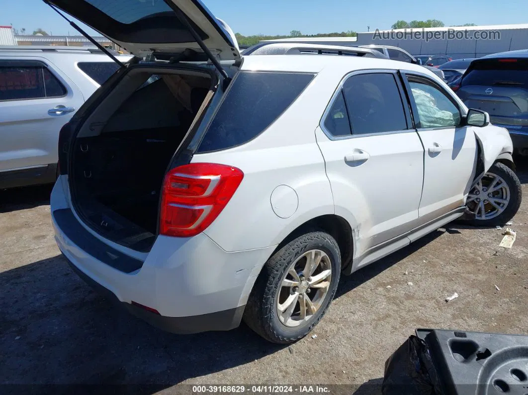 2017 Chevrolet Equinox Lt White vin: 2GNALCEK8H1591306