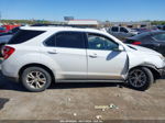 2017 Chevrolet Equinox Lt White vin: 2GNALCEK8H1591306