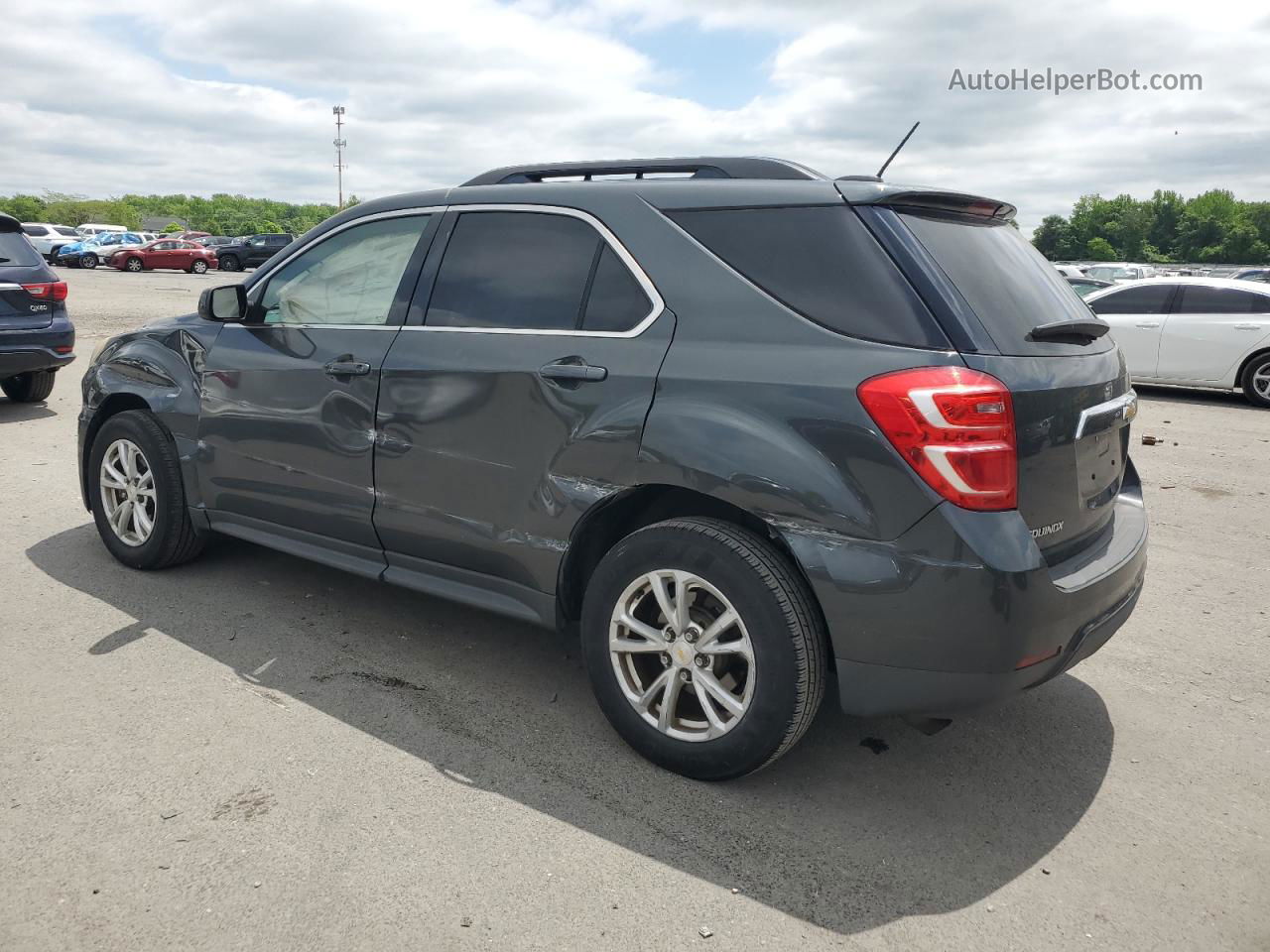 2017 Chevrolet Equinox Lt Gray vin: 2GNALCEK8H1610582