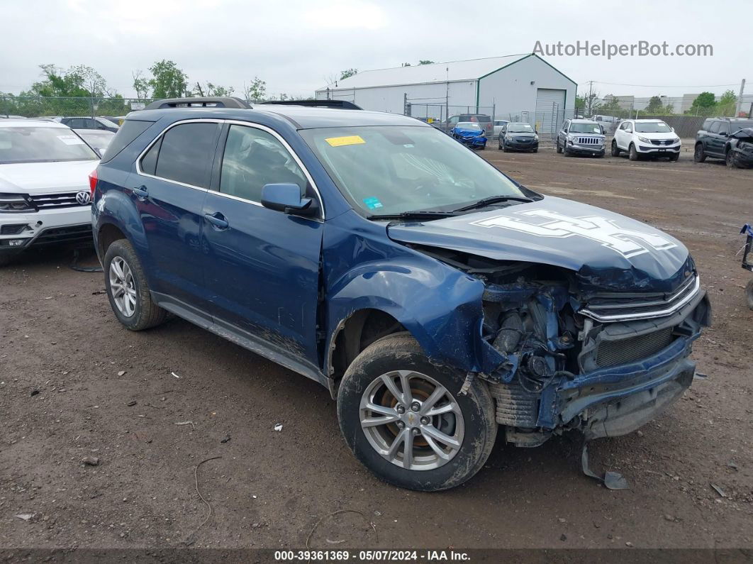 2017 Chevrolet Equinox Lt Blue vin: 2GNALCEK8H6178448