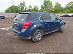 2017 Chevrolet Equinox Lt Blue vin: 2GNALCEK8H6178448