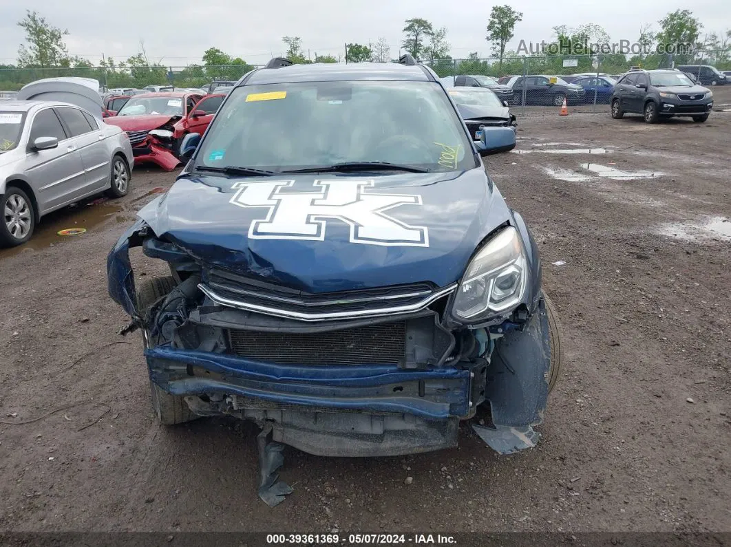 2017 Chevrolet Equinox Lt Blue vin: 2GNALCEK8H6178448