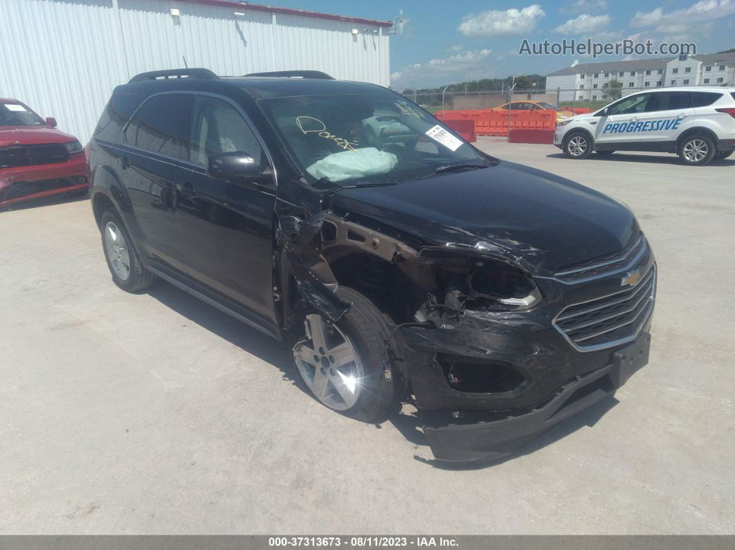 2016 Chevrolet Equinox Lt Черный vin: 2GNALCEK9G1132607