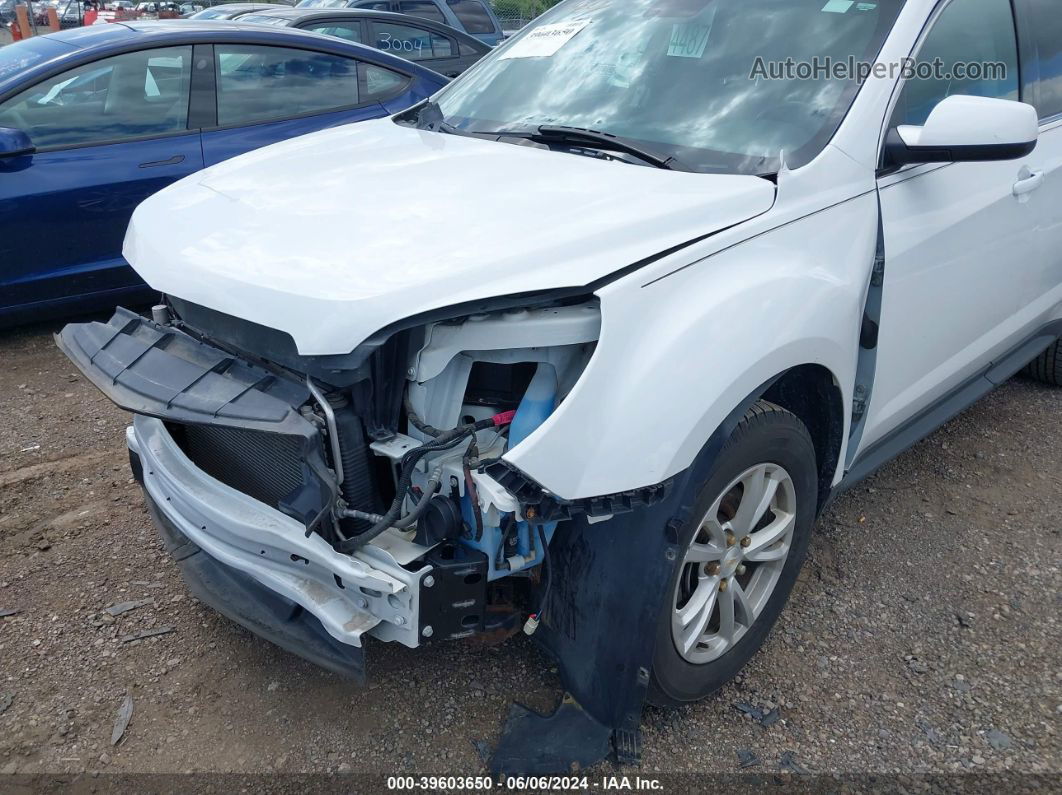 2016 Chevrolet Equinox Lt White vin: 2GNALCEK9G1146300