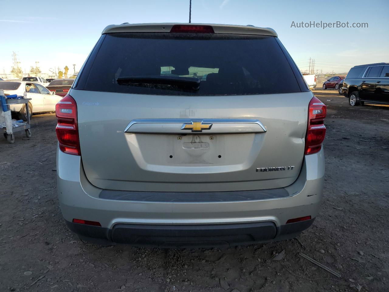 2016 Chevrolet Equinox Lt Бежевый vin: 2GNALCEK9G1158253