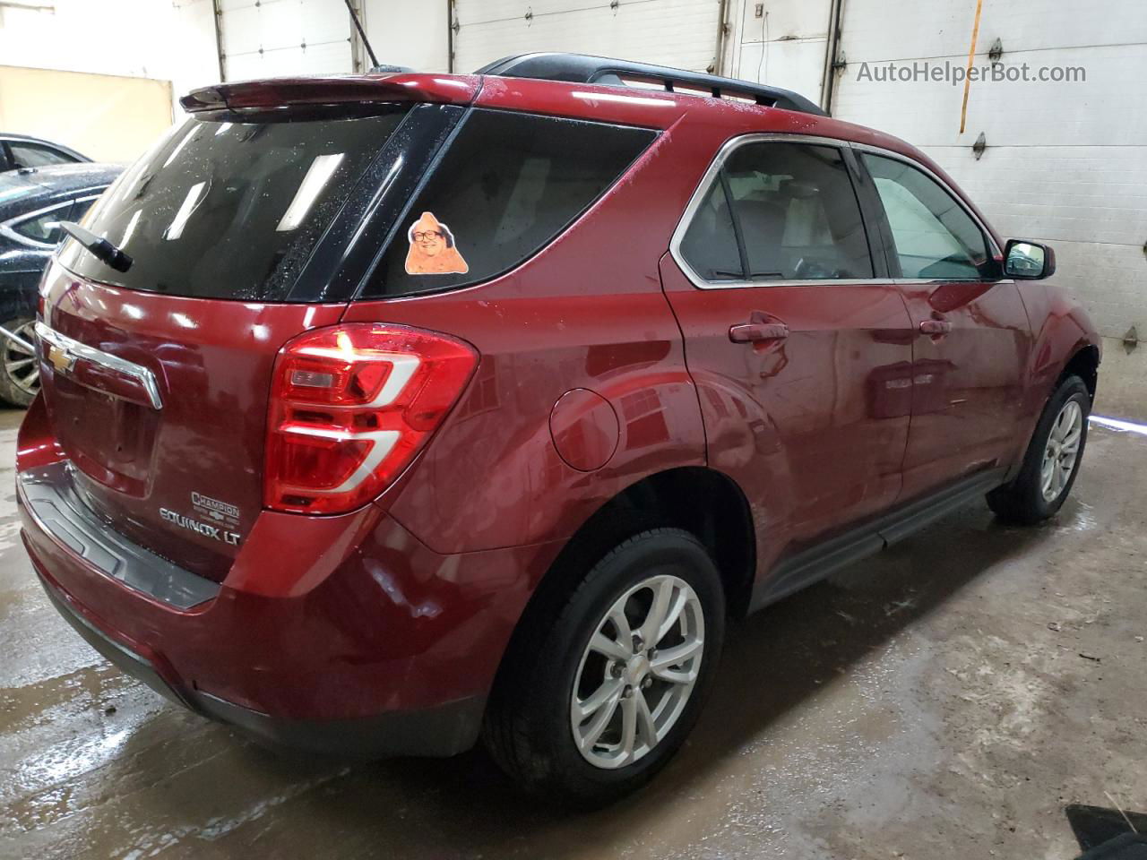 2016 Chevrolet Equinox Lt Red vin: 2GNALCEK9G1166059