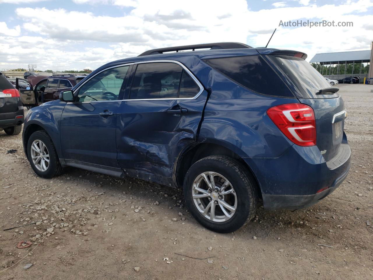 2016 Chevrolet Equinox Lt Blue vin: 2GNALCEK9G6137616