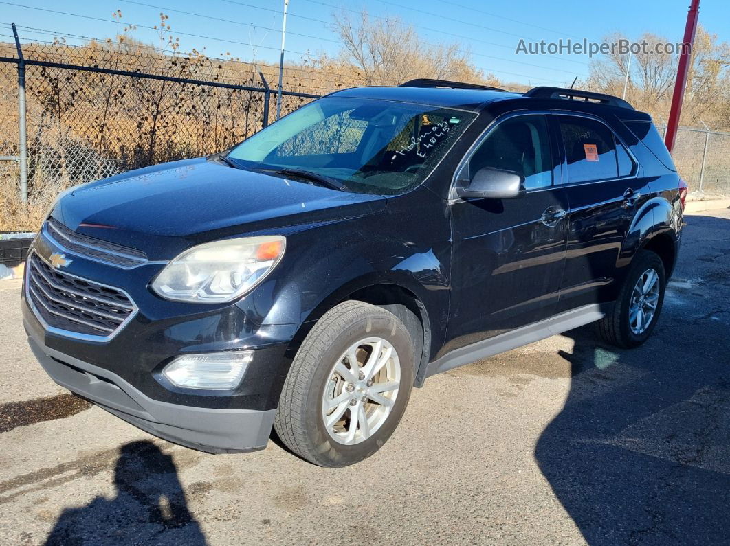 2016 Chevrolet Equinox Lt Черный vin: 2GNALCEK9G6244259