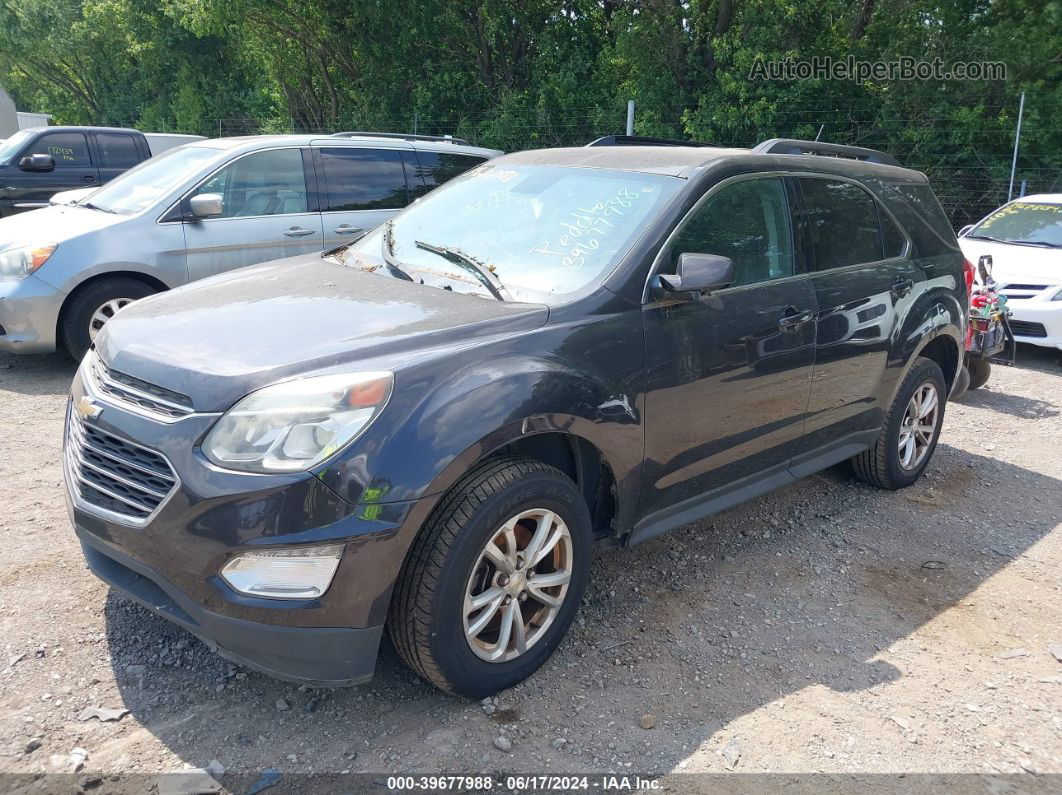 2016 Chevrolet Equinox Lt Gray vin: 2GNALCEK9G6245458