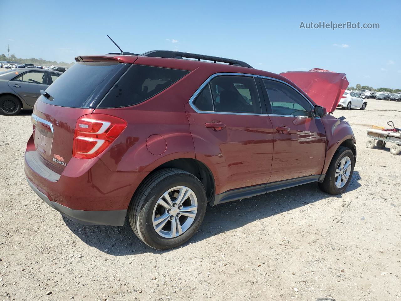 2016 Chevrolet Equinox Lt Burgundy vin: 2GNALCEK9G6256962