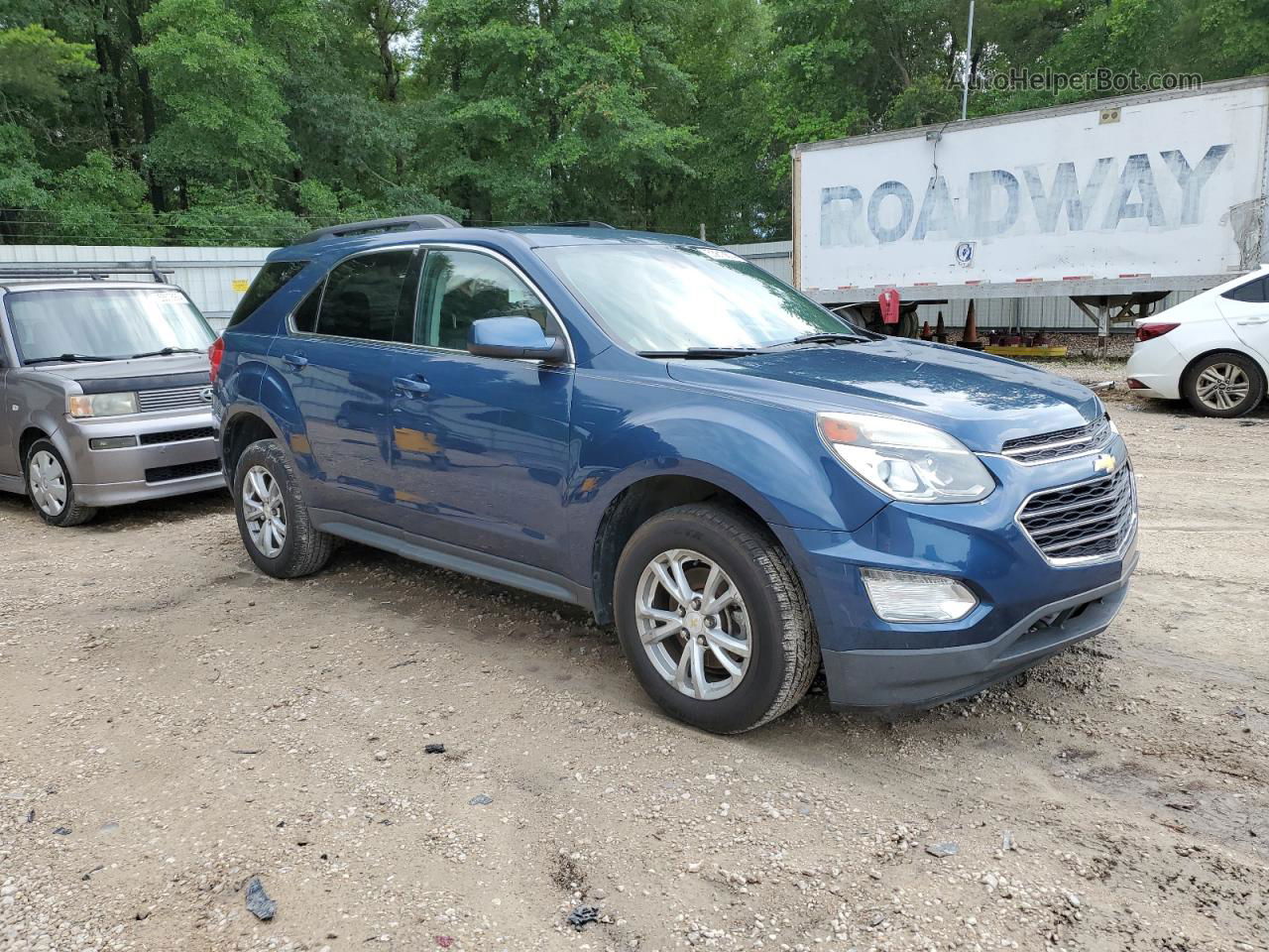 2016 Chevrolet Equinox Lt Blue vin: 2GNALCEK9G6294787