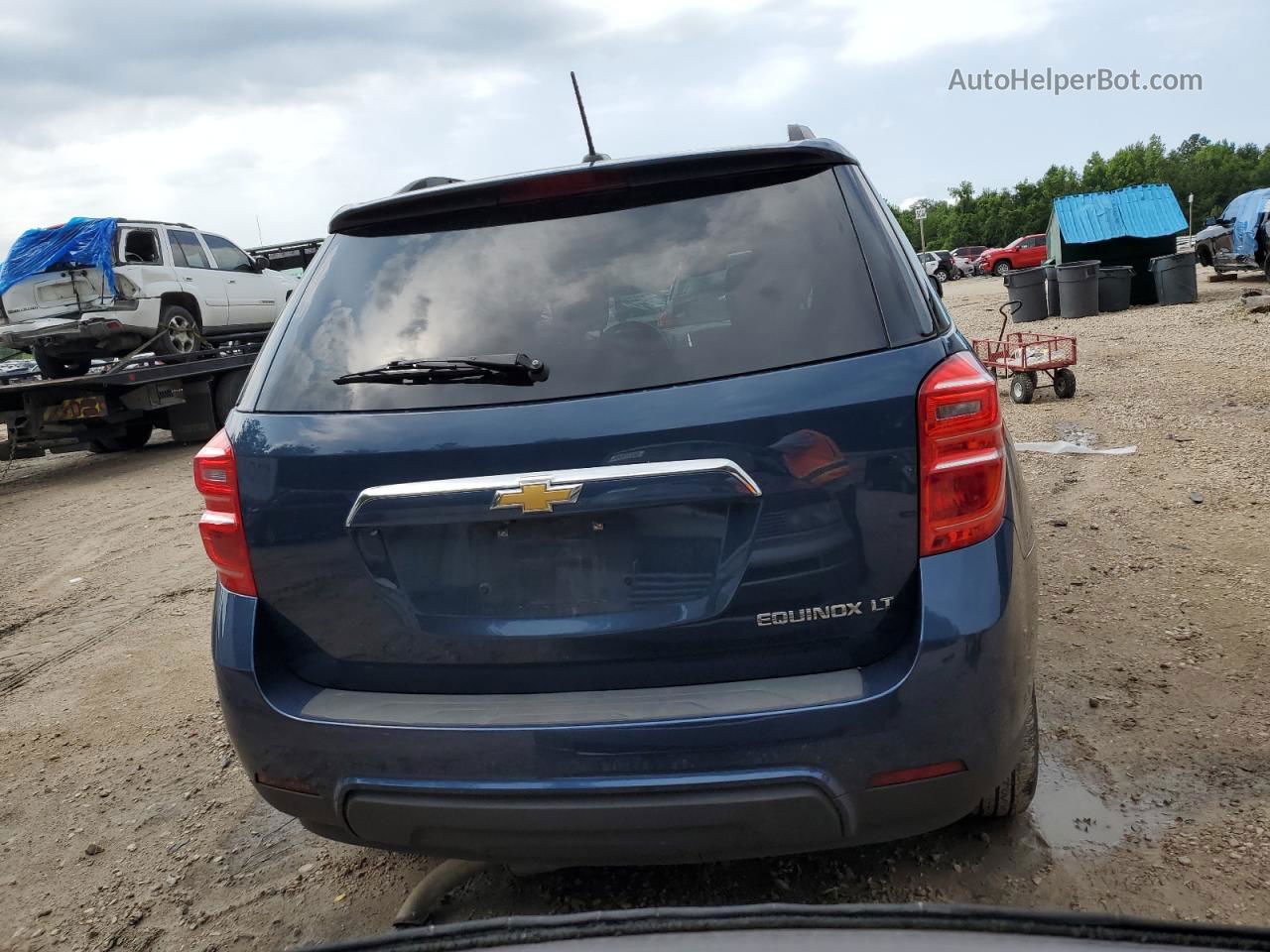 2016 Chevrolet Equinox Lt Blue vin: 2GNALCEK9G6294787