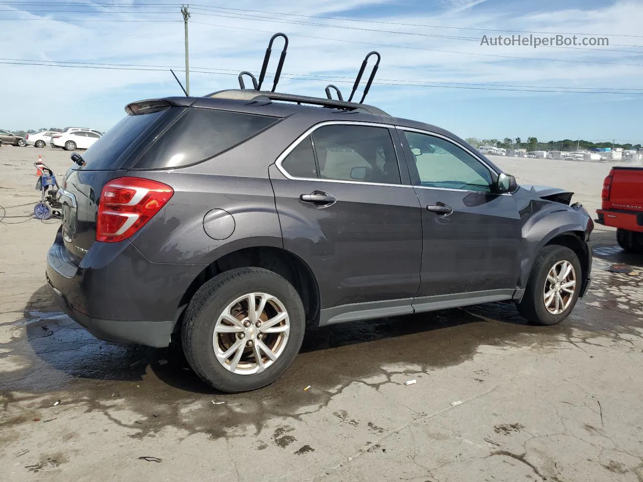 2016 Chevrolet Equinox Lt Угольный vin: 2GNALCEK9G6339193