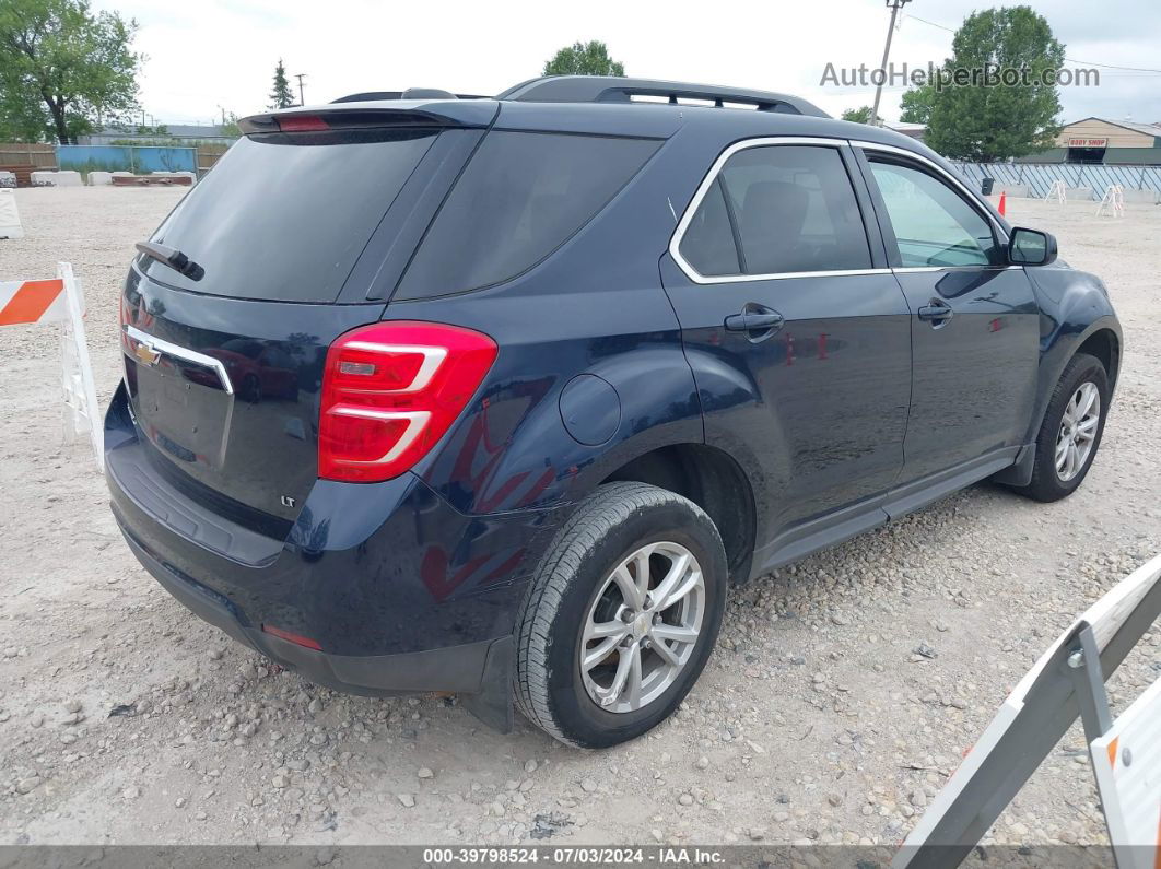 2017 Chevrolet Equinox Lt Синий vin: 2GNALCEK9H1501631