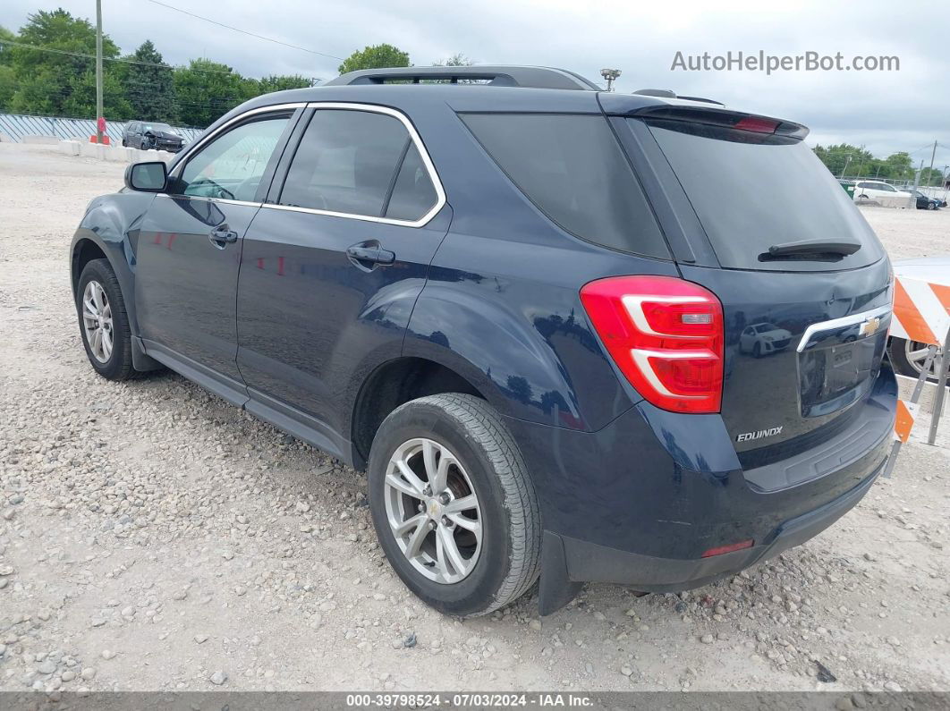 2017 Chevrolet Equinox Lt Синий vin: 2GNALCEK9H1501631