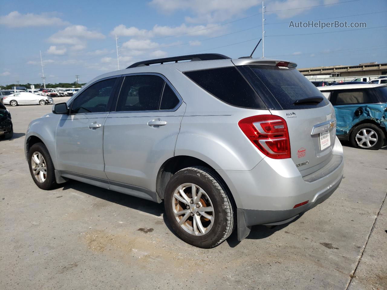 2017 Chevrolet Equinox Lt Silver vin: 2GNALCEK9H1523189