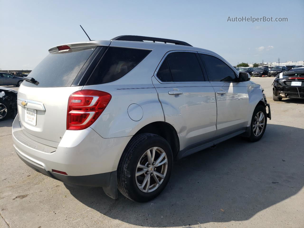 2017 Chevrolet Equinox Lt Серебряный vin: 2GNALCEK9H1523189