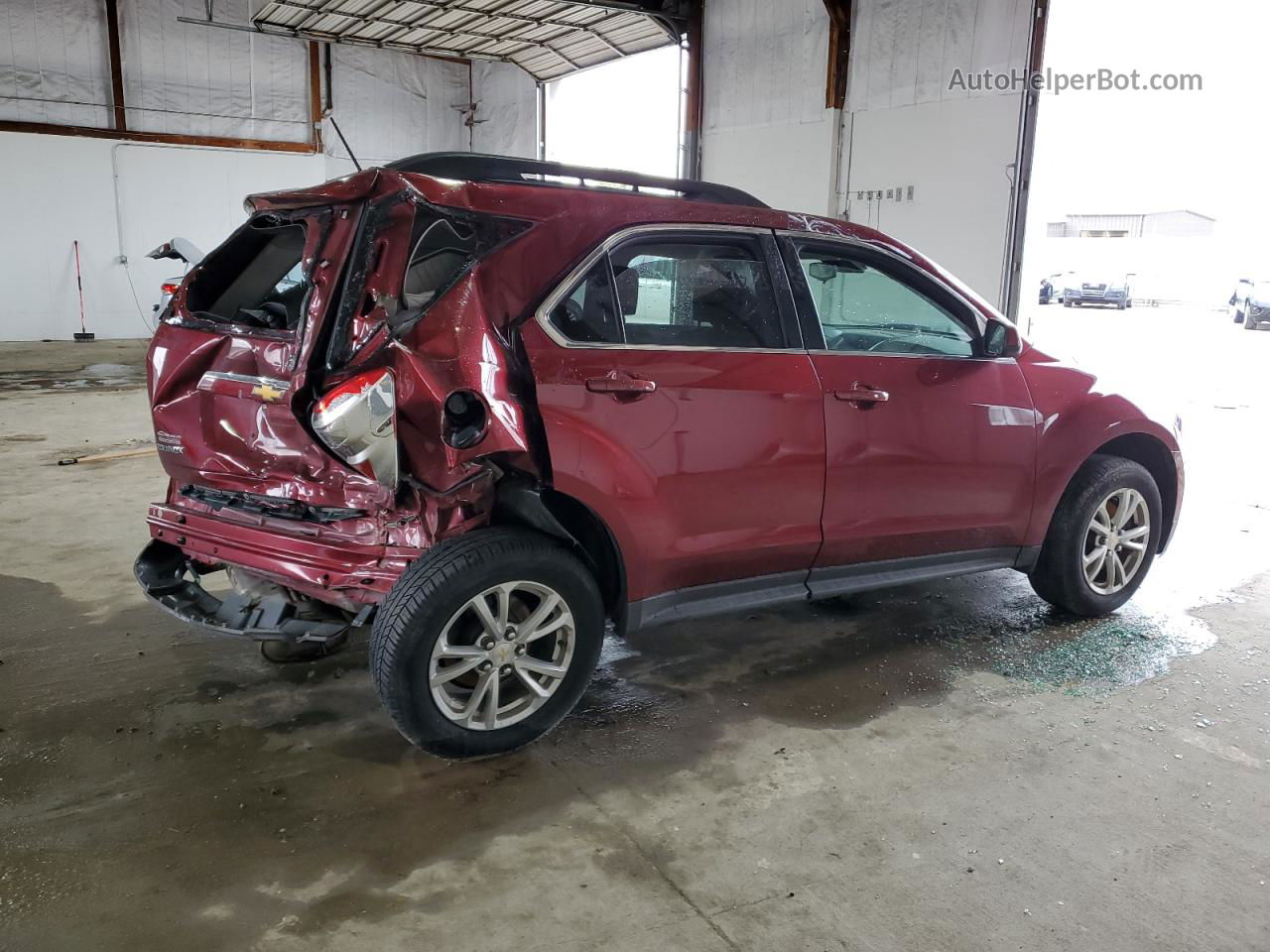 2017 Chevrolet Equinox Lt Burgundy vin: 2GNALCEK9H1537299