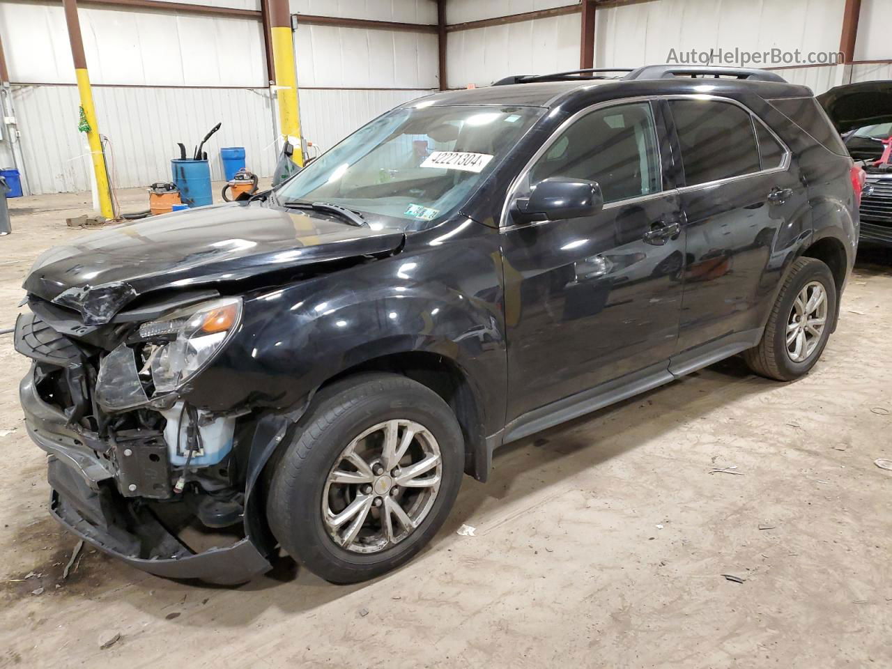 2017 Chevrolet Equinox Lt Black vin: 2GNALCEK9H1595574