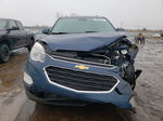 2017 Chevrolet Equinox Lt Синий vin: 2GNALCEK9H6118503