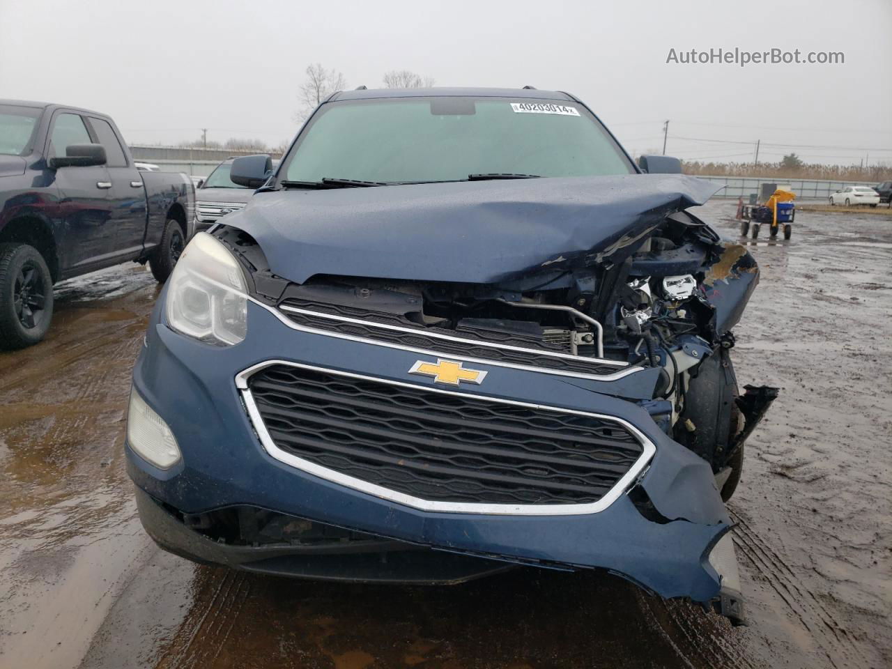 2017 Chevrolet Equinox Lt Blue vin: 2GNALCEK9H6118503