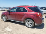 2017 Chevrolet Equinox Lt Maroon vin: 2GNALCEK9H6157446