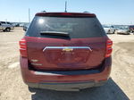 2017 Chevrolet Equinox Lt Maroon vin: 2GNALCEK9H6157446