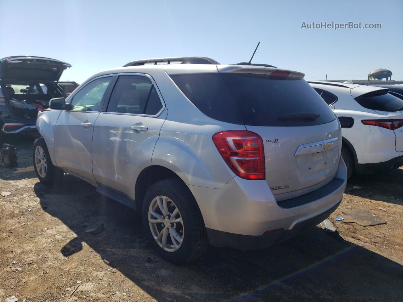 2017 Chevrolet Equinox Lt Silver vin: 2GNALCEK9H6230069