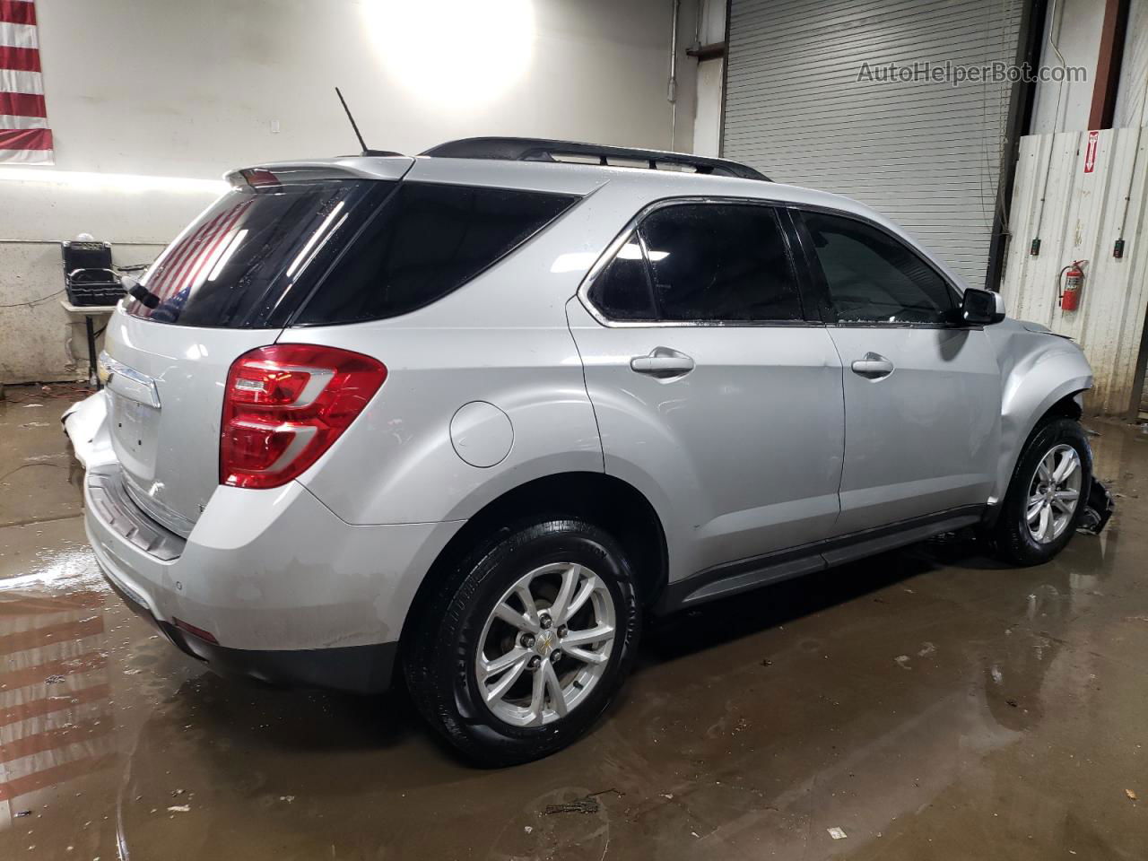 2017 Chevrolet Equinox Lt Silver vin: 2GNALCEK9H6277294