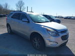 2017 Chevrolet Equinox Lt Серебряный vin: 2GNALCEK9H6300881